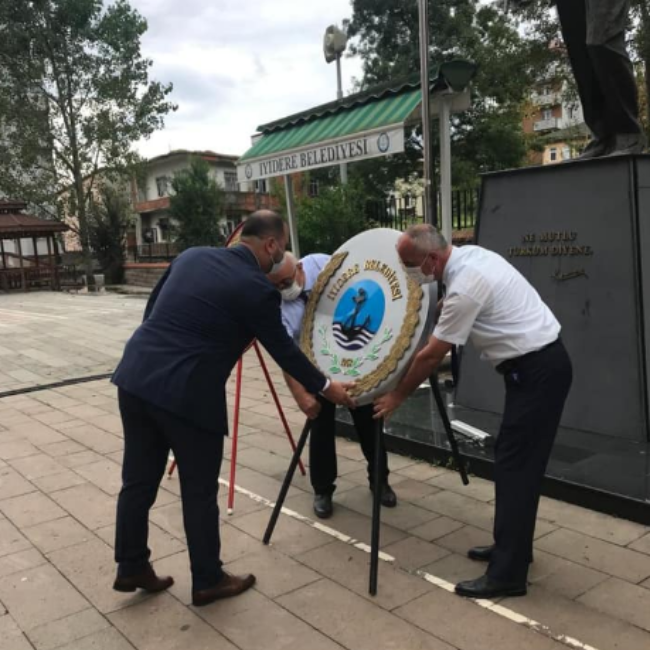 19 EYLÜL GAZİLER GÜNÜ TÖRENLE KUTLANDI