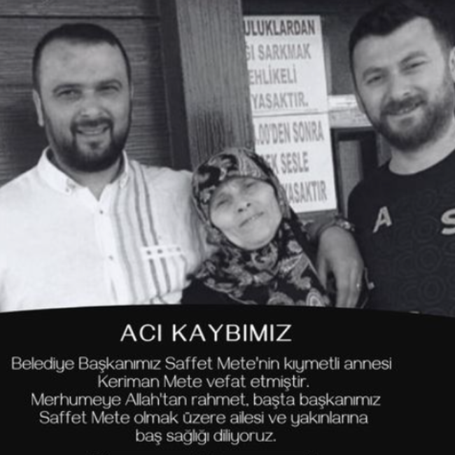 BAŞKANIMIZIN ACI GÜNÜ