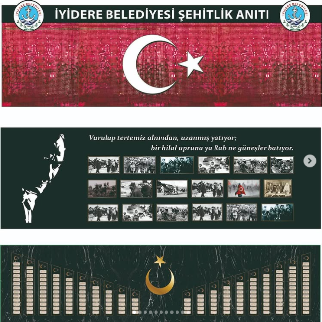 ŞEHİTLİK ANITI ÇALIŞMAMIZ BAŞLADI