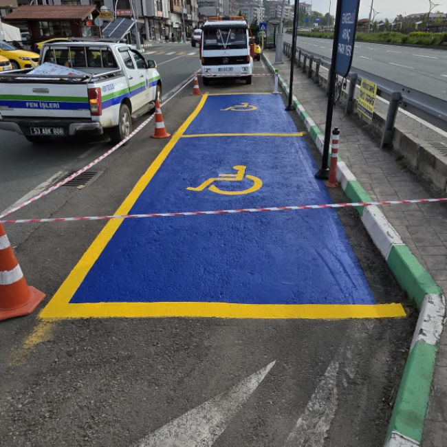 ARAÇ PARK ALANLARIMIZIN DÜZENLENMESİ