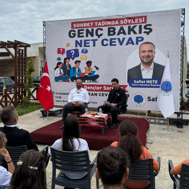 İLÇEMİZİN GELECEĞİ OLAN GNEÇLERİMİZ İLE BİR ARAYA GELDİK