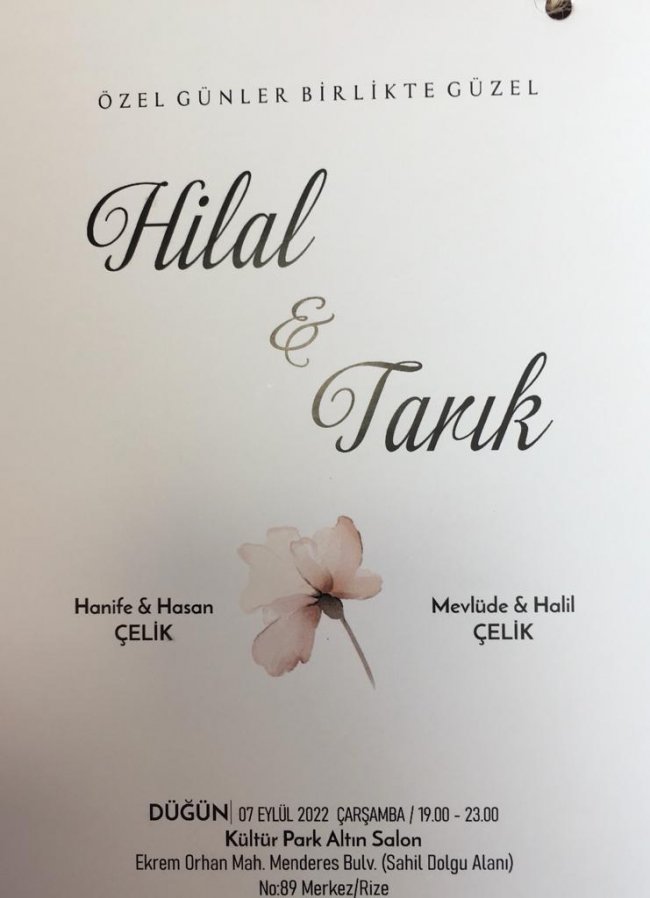 HİLAL&TARIK 07.09.2022 ÇARŞAMBA