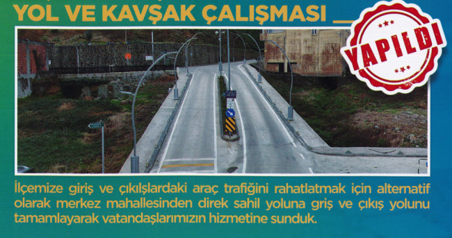 Yol ve Kavşak Çalışması