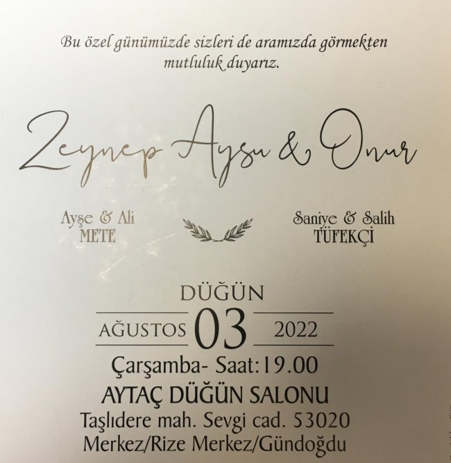 ZEYNEP AYSU @ONUR 03.08.2022 ÇARŞAMBA /F